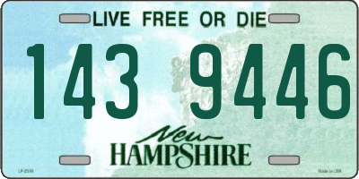 NH license plate 1439446