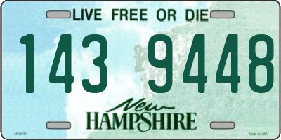 NH license plate 1439448