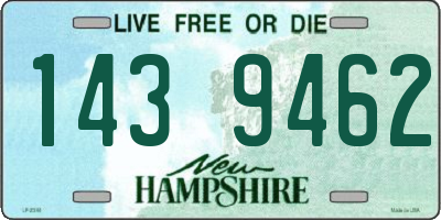 NH license plate 1439462