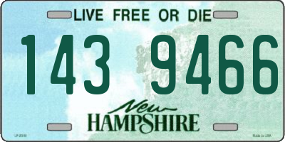 NH license plate 1439466