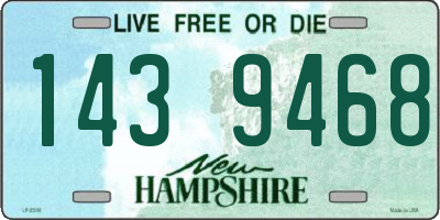 NH license plate 1439468