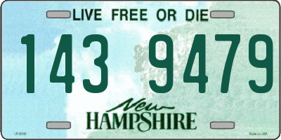 NH license plate 1439479