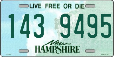 NH license plate 1439495