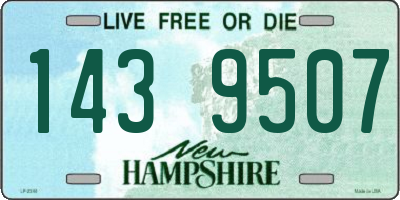 NH license plate 1439507