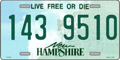 NH license plate 1439510