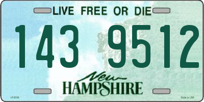 NH license plate 1439512