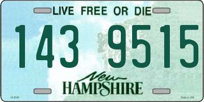 NH license plate 1439515
