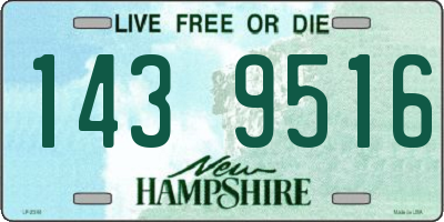 NH license plate 1439516