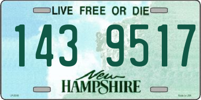 NH license plate 1439517