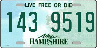 NH license plate 1439519