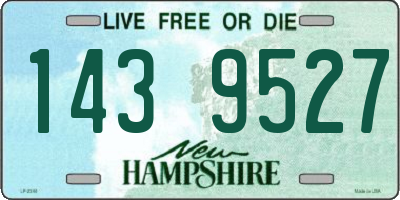 NH license plate 1439527