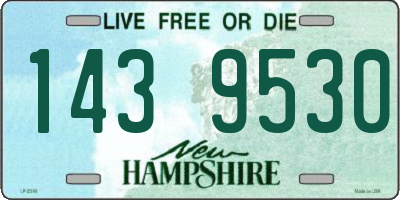 NH license plate 1439530
