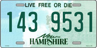 NH license plate 1439531