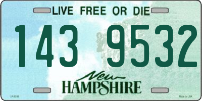 NH license plate 1439532