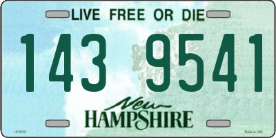 NH license plate 1439541