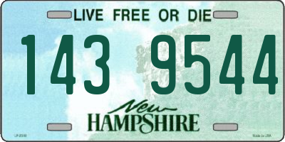 NH license plate 1439544