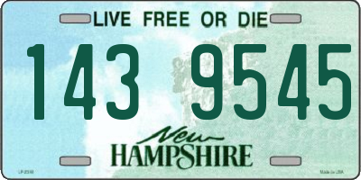 NH license plate 1439545