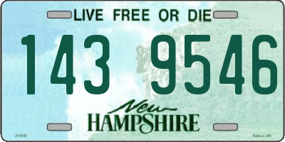 NH license plate 1439546