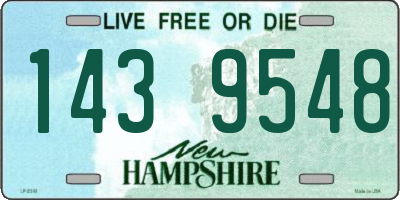 NH license plate 1439548