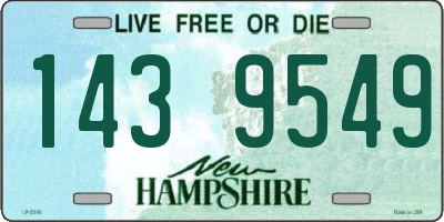 NH license plate 1439549