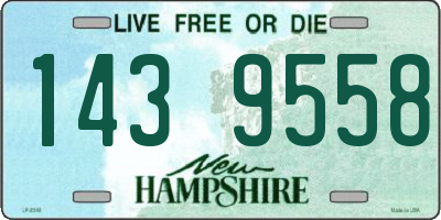 NH license plate 1439558