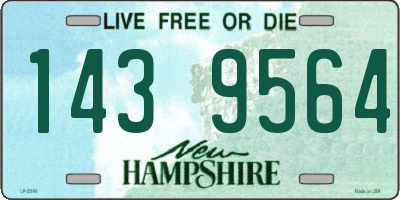 NH license plate 1439564