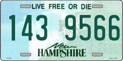 NH license plate 1439566