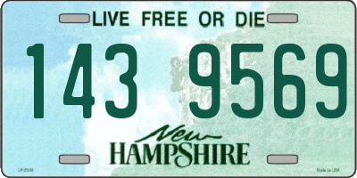 NH license plate 1439569