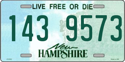 NH license plate 1439573