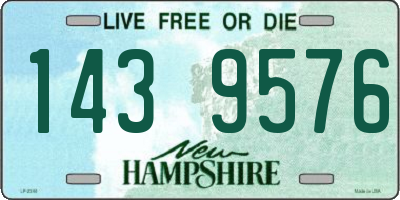 NH license plate 1439576