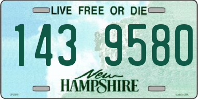 NH license plate 1439580