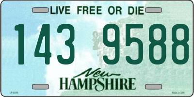 NH license plate 1439588