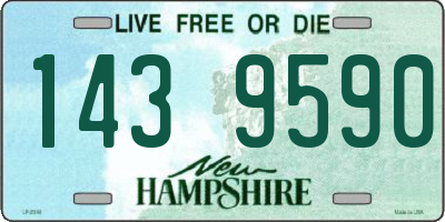 NH license plate 1439590