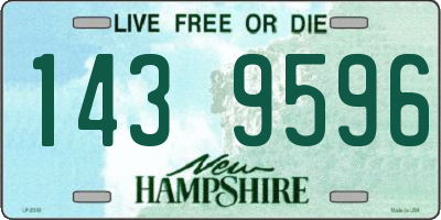 NH license plate 1439596
