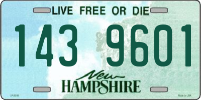 NH license plate 1439601