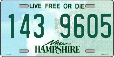 NH license plate 1439605