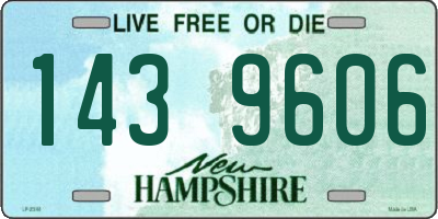 NH license plate 1439606