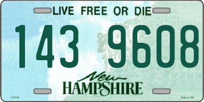 NH license plate 1439608