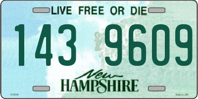 NH license plate 1439609