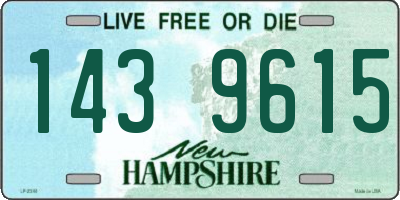 NH license plate 1439615