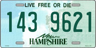 NH license plate 1439621