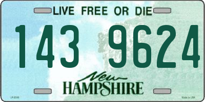 NH license plate 1439624
