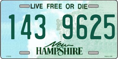 NH license plate 1439625