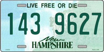 NH license plate 1439627
