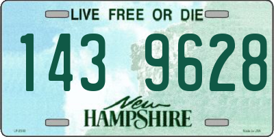 NH license plate 1439628