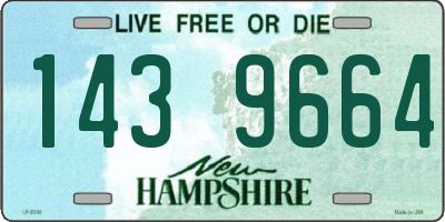 NH license plate 1439664