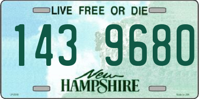 NH license plate 1439680