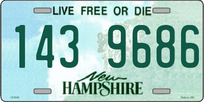 NH license plate 1439686