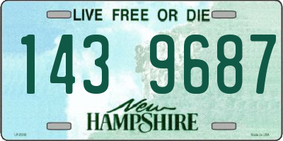 NH license plate 1439687