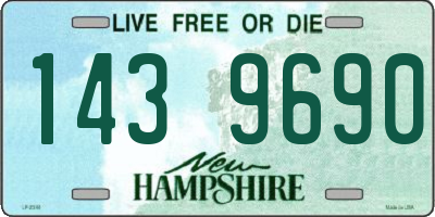 NH license plate 1439690